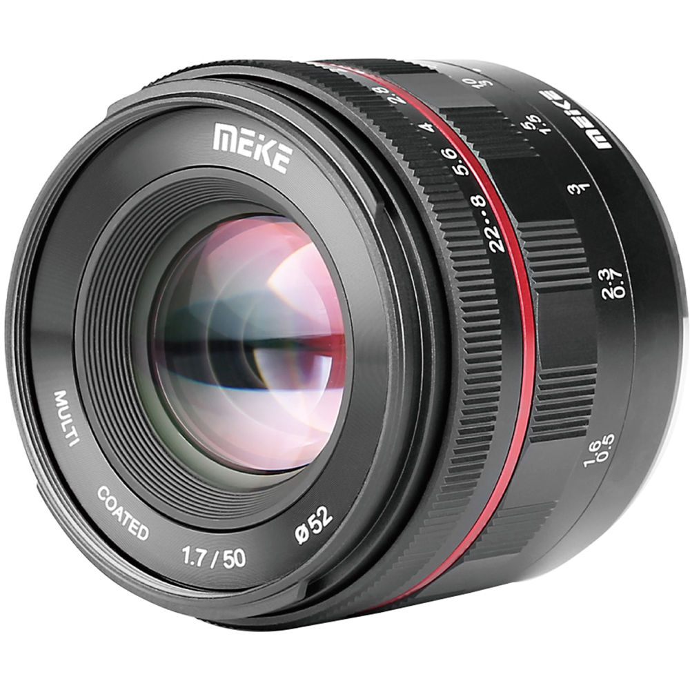 Ống kính Meike 50mm F1.7 Full-Frame và APS-C cho Fujifilm, Sony E/FE, Canon EOS M, Nikon Z, Canon RF, Leica...