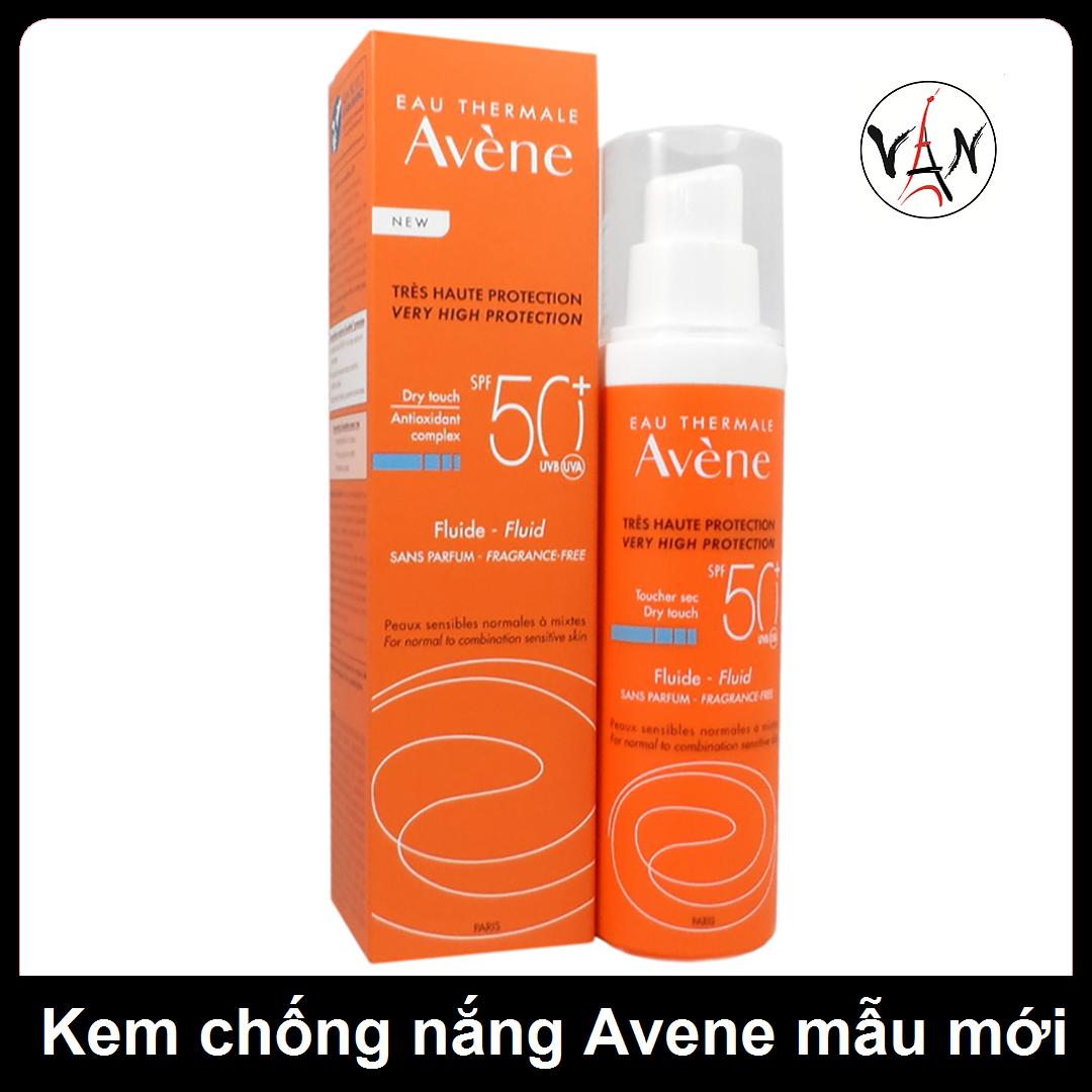 Avene kem chống nắng Avene spf 50+ mẫu mới