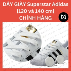 (𝗖𝗵𝗶́𝗻𝗵 𝗵𝗮̃𝗻𝗴) Dây giày Adidas Superstar – Màu Trắng – Bản OG