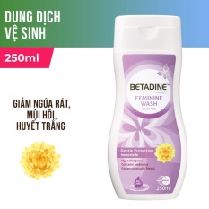 Dung dịch vệ sinh phụ nữ Betadine Gentle Protection – chai 250ml