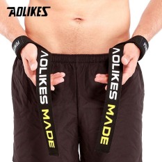 Dây kéo Lưng – Deadlift – Lifting Straps hỗ trợ tập thể hình, Dây kéo lưng tập Gym AOLIKES (1 Đôi)