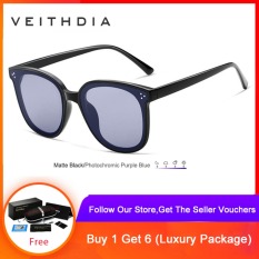 VEITHDIA Unisex Sunglasses Polarized Photochromic Lens Vintage Sun Glasses For Men/Women 8510