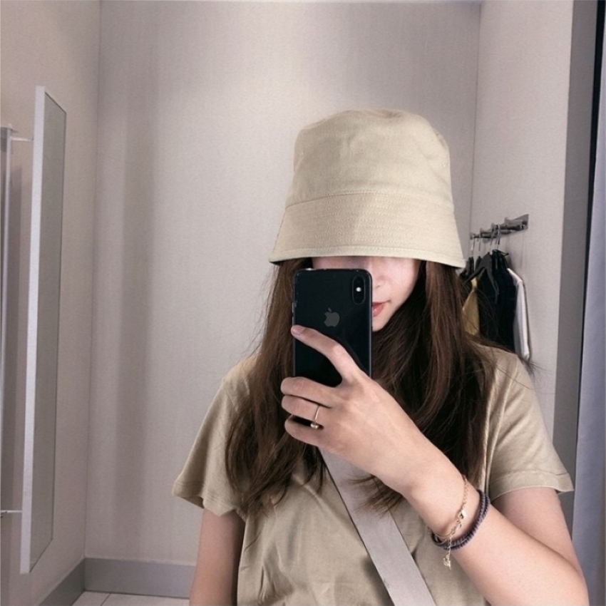 Nón bucket vành cụp ZIMI trơn nhiều màu phong cách Ulzzang Unisex siêu hot BL2028