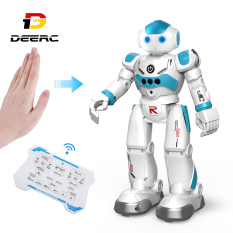 Robot Đồ Chơi Thông Minh DEERC Cho Trẻ Em Bé Trai Robot Điều Khiển Từ Xa Lập Trình Thông Minh Với Cảm Biến Bằng Cử Chỉ Đi Bộ Nói Chuyện Hát Khiêu Vũ Phù Hợp Làm Quà Tặng – intl