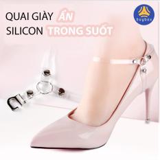 Quai giày cao gót chữ Y, quai giày ẩn silicon trong suốt hỗ trợ mang giày đế cao dễ đi – PK51