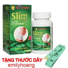 Viên uống giảm cân Slimbody Học Viện Quận Y 100 viên Cơ Địa Khó TẶNG THƯỚC DÂY