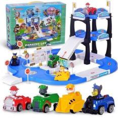 ĐỒ CHƠIMÔ HÌNHBIỆT ĐỘI 4CHÚ CHÓCỨU HỘ PARKING LOT (Rẻ Store)