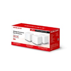 Hệ Thống Wi-Fi Mesh Cho Gia Đình Tốc Độ 300Mbps Mercusys Halo S3 – 3 pack