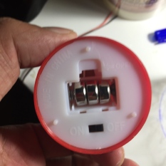 Nến điện tử-đèn cầy điện tử cao 7cm ngọn đèn lắc lư