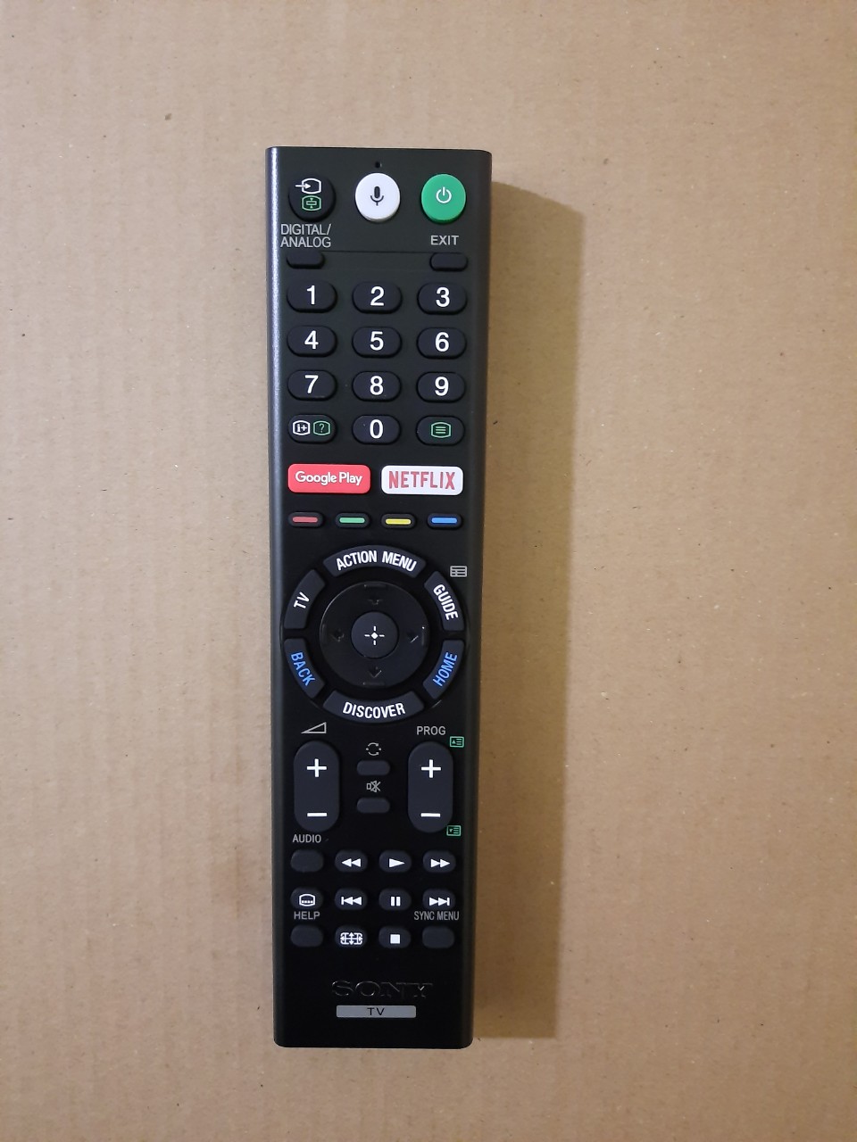 Remote Điều khiển tivi Sony giọng nói- Hàng mới logo Sony mạ bạc BH 6 tháng Tặng kèm Pin