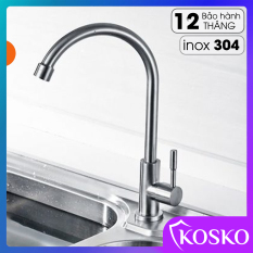 Vòi rửa chén inox 304 KOSKO (Bảo hành 12 tháng, 1 đổi 1 trong 15 ngày) Phù hợp với mọi loại chậu rửa chén