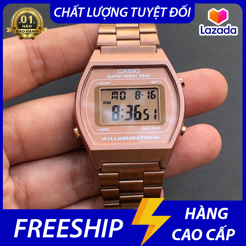 [Full Box] Đồng Hồ Casio Rose Gold Mạ Vàng Hồng Giá Tốt