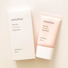 Kem chống nắng nâng tone, kiềm dầu Innisfree Tone Up No Sebum Sunscreen SPF50+ 50ml – TH cosmetics