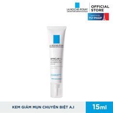 Kem giảm mụn chuyên biệt La Roche Posay Effaclar A.I 15ml