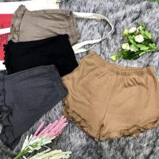 QUẦN SHORT ĐUÔI CÁ BÈO LAI VẢI THUN GÂN LƯNG THUN 55 KG TRỞ LẠI)