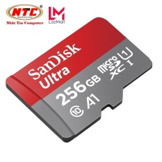 Thẻ nhớ MicroSDXC SanDisk Ultra A1 256GB Class 10 U1 100MB/s box Anh – No Adapter (Đỏ) – Nhat Tin Authorised Store