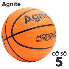 Banh Bóng Rổ Số 5 cao cấp Agnite tiêu chuẩn – cao su chống bẩn, không mòn – Ngoài Trời Outdoor & Trong Nhà Indoor – F1102