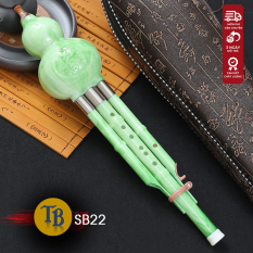 Sáo bầu ngọc tone G F cao cấp một thanh bè – tặng đầy đủ phụ kiện- SB22 Sáo trúc Thanh Tùng