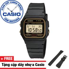 Đồng hồ nam dây nhựa Casio Standard Anh Khuê F-91WG-9QDF
