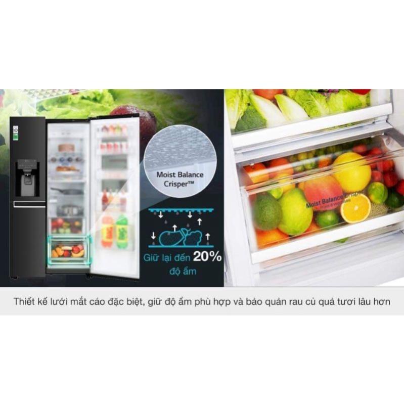 [Tủ lạnh LG giá rẻ GR-X247MC chính hãng ]Tủ lạnh LG Inverter InstaView Door-in-Door 601 lít GR-X247MC BH 24 tháng