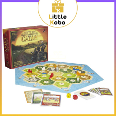 [Cao Cấp] Bộ Board Game Catan Trò Chơi The Settlers Of Catan Trò Chơi Chiến Thuật Khai Hoang Vùng Đất Đồ Chơi Trí Tuệ