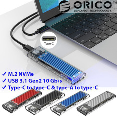 Box ổ cứng M.2 PCIe NVMe trong suốt tản nhiệt USB3.1 Orico TCM2-C3 – BX17