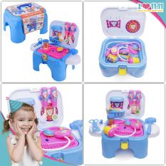 BỘ ĐỒ CHƠI BÁC SĨ KIÊM GHẾ NGỒI 2 TRONG 1 CHO BÉ – NHỰA CHỢ LỚN (248)