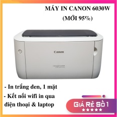 Máy in 1 mặt nhỏ gọn in qua wifi – Canon 6030W ( Hộp mực đa năng )