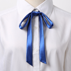 CEPTIB Sang trọng Đồng phục Tua Đồ cũ Ruy-băng Phụ kiện áo sơ mi Trường học Bow Tie Satin Bowtie Ribbons Knot Cravat