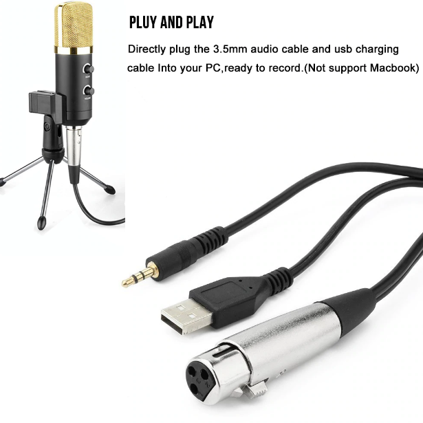 [Phân phối chính hãng] Micro USB Glosrik GL750 - Mic thu âm, livestream, chat voice, karaoke đa năng (Đi kèm...