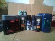 Trọn bộ 12 món: 2 kdr closeup 30g, 2 xịt AXE 50ml, 2 dg Xmen 70g, 2 ST XMen 85g, 2 lăn Nivea 12ml, 2 rửa mặt Oxy 25g