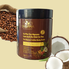 Tẩy da chết Body từ Cà Phê Tây Nguyên Tabaha 250ml giúp làm sạch da chết hiệu quả