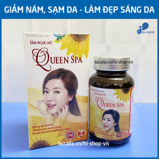 Viên uống đẹp da Sâm Ngọc Nữ bổ sung Collagen, Vitamin, tinh chất mầm đậu nành giảm nám, sạm da, khô da, tăng cường nội tiết tố nữ – Hộp 30 viên thành phần 100% thảo dược thiên nhiên