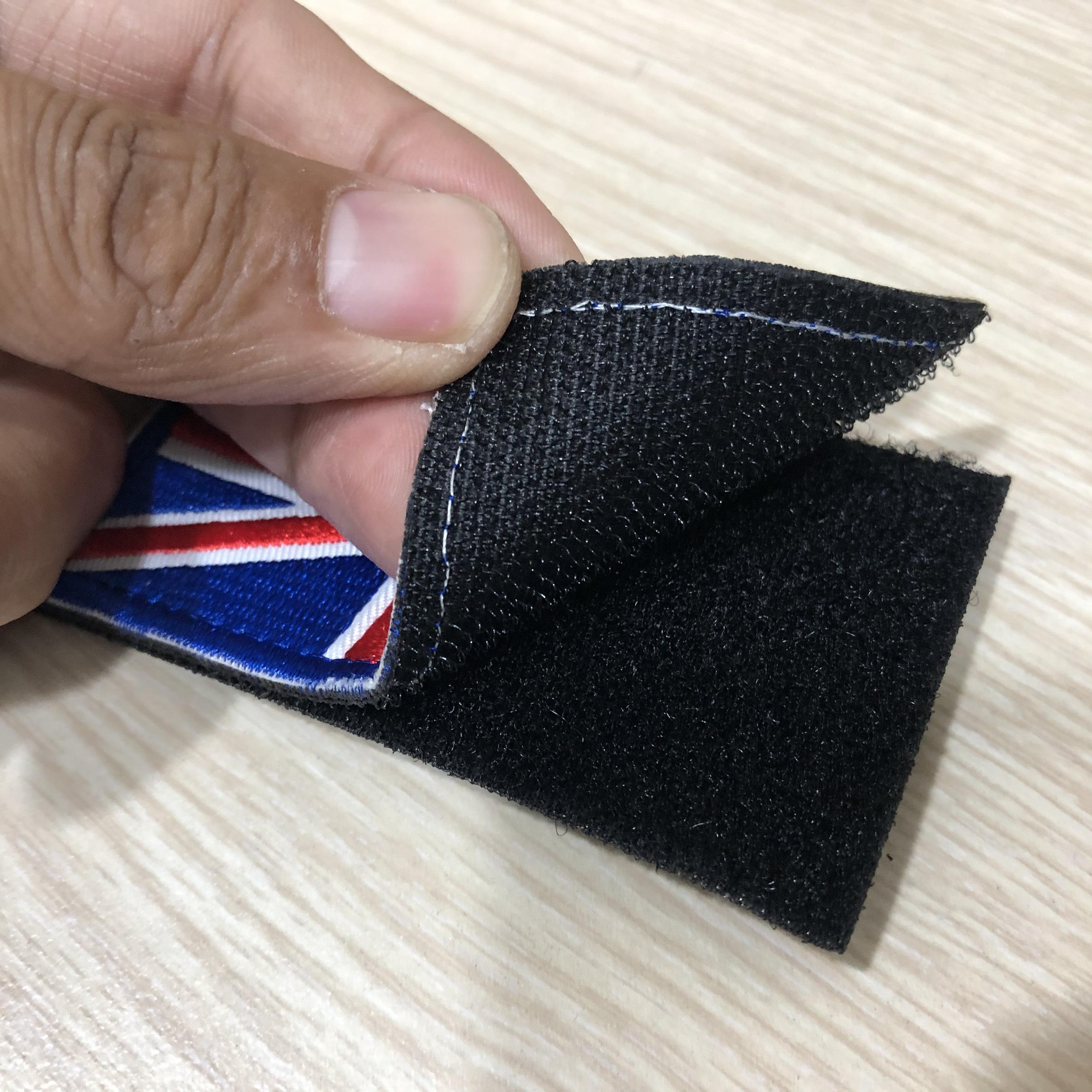 [HCM]Patch dán balo túi xách hình cờ các nước thêu nổi