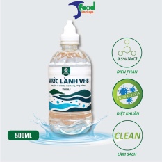 Nước lành VSH (nước A, Anotyle ) chai 500ml chứa 0,5% NACL điện hóa diệt khuẩn lành tính