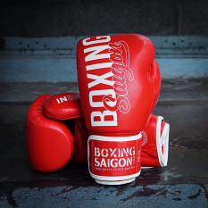 Găng tay Boxing Saigon Inspire – Red – 14oz