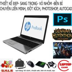 Laptop Chơi Game+ Đồ Họa -HP Probook 4540s ( i5-3210M, 4GB, 250GB, VGA on Intel HD 4000, màn 15.6″ HD LED, có phím số, vỏ nhôm )