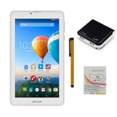 Chi tiết sản phẩm Bộ 1 Máy tính bảng Archos 70c Xenon 8GB 2 Sim (Trắng) + Bút cảm ứng Stylus Touch 1 đầu Pen-x + Sim Viettel + Pin Sạc Dự Phòng Genius U500 5200mAh