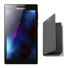 Giảm giá Bộ 1 Máy tính bảng Lenovo Tab 2 A7-10 8GB Wifi (Đen) + 1 Bao da