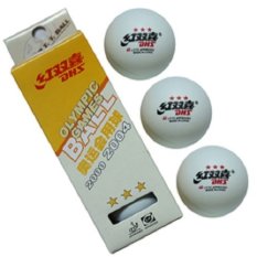Bộ 3 trái Banh bóng bàn DHS-3 sao (ITTF)