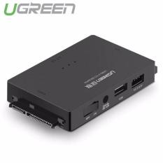 Bộ chuyển đổi USB 2.0 to SATA , 3.5 IDE và 2.5 IDE kèm nguồn 12V-2A -UGREEN US160 – 30352 – Hãng phân phối chính thức