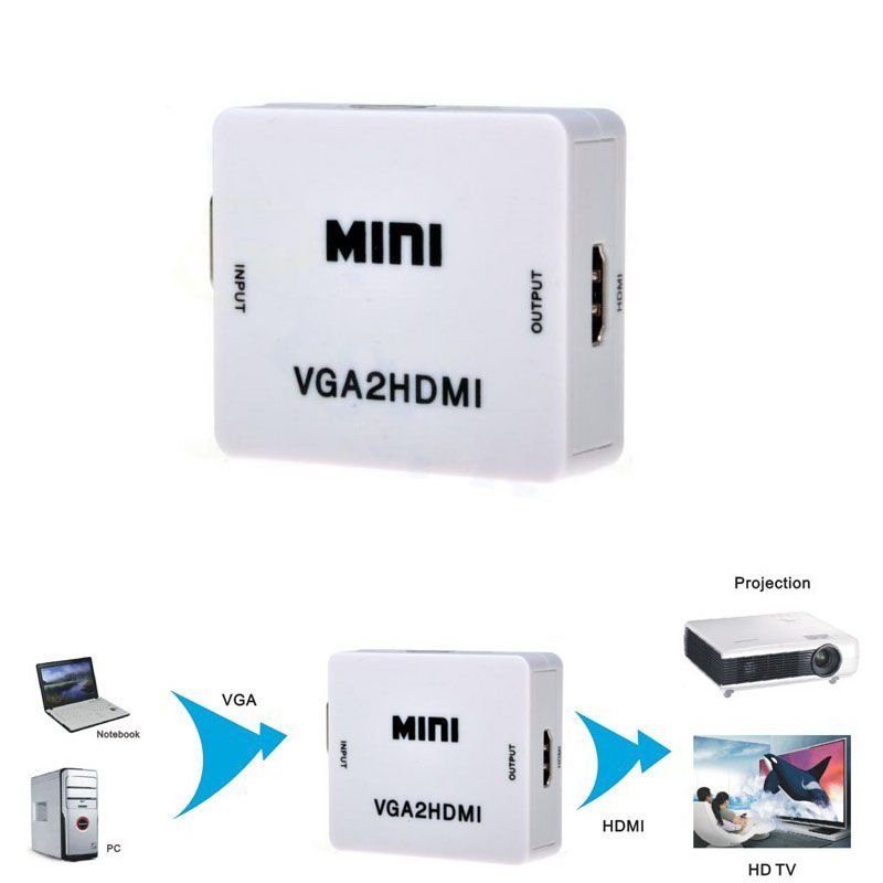 Bộ chuyển đổi VGA to HDMI VGA2HDMI