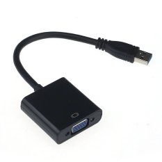 Bộ chuyển USB 3.0 sang VGA Video Display External Cable (Đen)