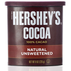 Bột sôcôla Herschey’s 100% cacao tự nhiên không chất làm ngọt 226gr