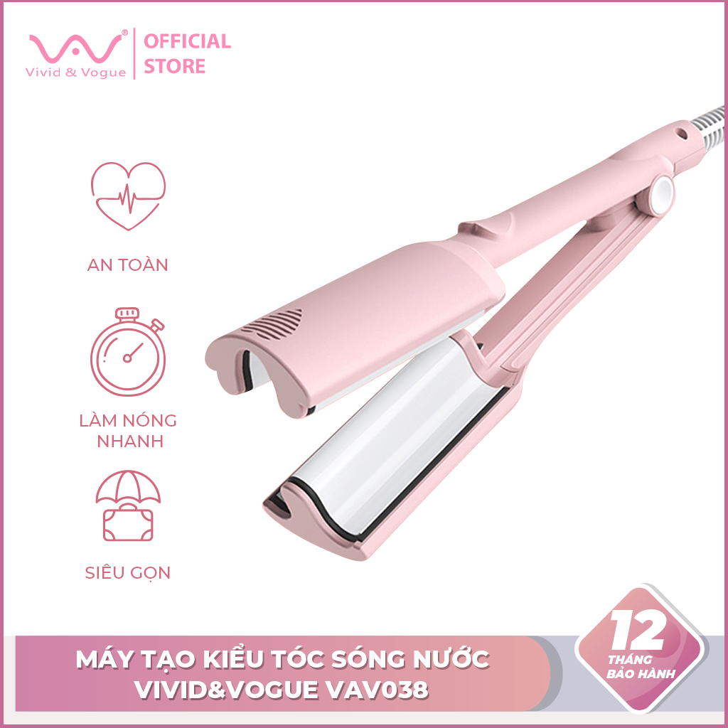 Máy tạo kiểu tóc sóng nước Vivid&Vogue Chính hãng – VAV038