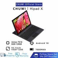 CHUWI Hàng chính hãng Máy tính bảng Hipad X hệ điều hành Android 10.0 OS, màn hình 10.1 inch Unisoc T618 bộ xử lý Octa Core 6GB 128GB ROM UFS 2.1, sim kép hỗ trợ 4G LTE