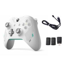 Tay Cầm Xbox One S White Sport – Tặng kèm 2 pin sạc 2a (Dobe) – Tặng Cable Usb – Hàng nhập khẩu