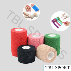 Băng quấn máy xăm, băng keo thể thao vải đa năng cao su non tự dính kích thước 5cm
