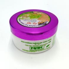 Kem dưỡng trắng da toàn thân Ngọc trai – Trà xanh – Nhau thai cừu Q10 200g (Tím – Trắng)