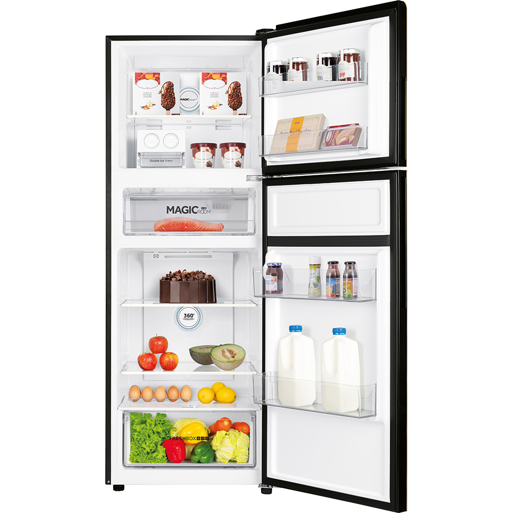 [Giao tại HCM] Tủ lạnh Aqua Inverter 291 lít AQR-T329MA(GB) - Ngăn đông Magic Cooling - Công nghệ làm lạnh...